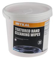 0003hdhandclean Mykal Industries Wet Hand Wipes, Tub of 100