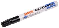 6190050007 Ambersil Black 3mm Medium Tip Paint Marker Pen for use with Various Materials