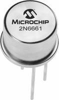 2n6661 Microchip 2N6661 Type N-Channel MOSFET, 350 mA, 90 V Enhancement, 3-Pin TO-39 2N6661