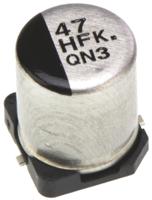 eeefk1h470xp Panasonic 47μF Aluminium Electrolytic Aluminium Electrolytic Capacitor 50V dc, Surface Mount - EEEFK1H470XP