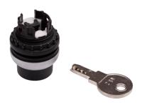 111778-m22-wrs-ms2 Eaton RMQ Titan 2-position Key Switch Head, Latching, 22mm Cutout
