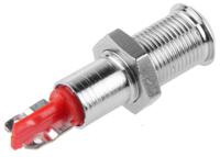 smcp06002 Signal Construct Red Panel Mount Indicator, 12 → 14V, 6mm Mounting Hole Size, Solder Tab Termination, IP67