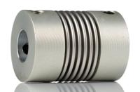 550454848 Huco Bellows Coupling, 45mm Outside Diameter, 20mm Bore, 19.5mm Length Coupler