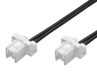 2219581024 Molex 2 Way Male CLIK-Mate to 2 Way Male CLIK-Mate Wire to Board Cable, 600mm
