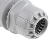 2186336 Scame IP67 Red Cable Mount 3P + E Industrial Power Plug, Rated At 63A, 415 V