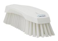 38905 Vikan Hard Bristle White Scrubbing Brush, 36mm bristle length, Polyester bristle material
