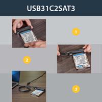 usb31c2sat3 StarTech.com port 2.5 in, 3.5 in USB C to SATA Adapter