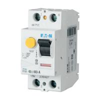 235390-pfim-252003-mw Eaton RCCB, 25A, 1+N Pole, 30mA, Type AC, 230V ac