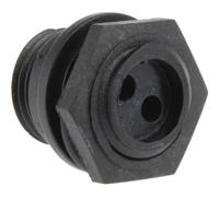 px041202p Bulgin Circular Connector, 2 Contacts, Front, Miniature Connector, Plug, Male, IP68, Buccaneer 400 Series