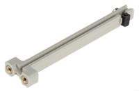 vmcg2-090-mpbk Essentra PCB Card Guide Vertical Mount 90mm Long, 1.6mm Thick Max.