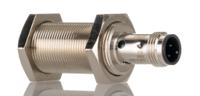 e2b-m18ks08-m1-b1 Omron Inductive Threaded Barrel Proximity Sensor, M18, 8 mm Detection, PNP NO, 12 → 24 V dc