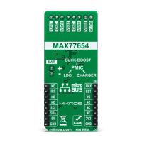mikroe-4837 MikroElektronika BATT-MAN 2 Click Power Management Unit (PMU) for MAX77654 for mikroBUS Socket