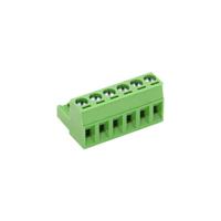 akz95010-508-grun PTR HARTMANN, 5.08mm Pitch, AKZ950, 10 Way, , Pluggable Terminal Block, Header, Cable Mount, Screw Termination,