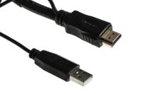 182-8812 RS PRO, 30m Male HDMI to Male HDMI 4K