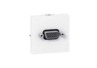 078765 Legrand 2 Way Screw Mount D-sub Connector Socket