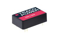 ten-3-2412win TRACOPOWER TEN 3WIN DC-DC Converter, 12V dc/ 250mA Output, 9 → 36 V dc Input, 3W, Through Hole, +85°C Max Temp