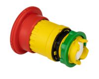 xb5as8444 Schneider Electric XB5 Series Twist Release Emergency Stop Push Button, Panel Mount, 22mm Cutout, 2NC, IP66, IP67,