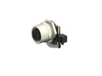 t4145015041-001 TE Connectivity Circular Connector, 4 Contacts, Panel, M12 Connector, Socket, Female