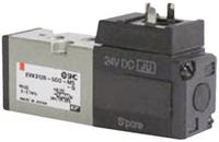 evk3120-5do-m5-q SMC 5/2 Pneumatic Solenoid Valve - Spring/Solenoid Metric M5 VK3000 Series 24V dc