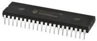 pic16f877-20p Microchip PIC16F877-20/P, 8 bit PIC, PIC16F87X Microcontroller, 20 MHz, 14kB FLASH, 40-Pin PDIP