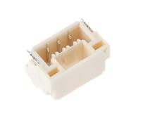 sm03b-ghs-tblfsn JST GH Series Right Angle Surface PCB Header, 3 Contact(s), 1.25 mm Pitch, 1 Row, Shrouded