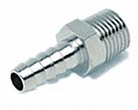 176-2019 RS PRO Hose Connector, Straight Hose Tail Adaptor, BSPT 3/4in 25mm ID, 5 MPa, 50 bar