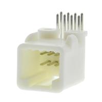 1376350-2 TE Connectivity, TH 025 Automotive Connector Socket Natural Panel Mount 8 Way, Solder Termination