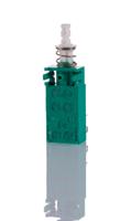 ne182aeesnl6amp C & K Push Button Switch, Latching, Through Hole, DPST, 100 V dc, 250V ac