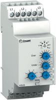 84873220 Crouzet Voltage Monitoring Relay, 3 Phase, DPDT, 194 → 528V ac, DIN Rail