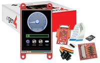sk-gen4-24pt 4D Systems SK-gen4-24PT, Gen4 Picaso 2.4in Resistive Touch Screen Starter Kit