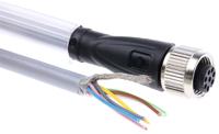 v17-g-2m-pur Pepperl + Fuchs 8-Pin, M12 2m Female Cable Socket for use with Industrial Sensor