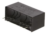 rs-1215d Recom RS DC-DC Converter, ±15V dc/ ±67mA Output, 9 → 18 V dc Input, 2W, Through Hole, +85°C Max Temp -40°C Min
