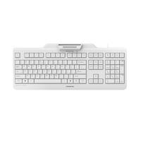 jk-a0100eu-0 Cherry CHERRY KC 1000 SC Wired USB Keyboard, Qwerty EU, Light Grey