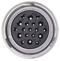 hd36-24-19se-059 Deutsch Circular Connector, 19 Contacts, Cable, 2.39 mm Connector, Plug, Female, IP67, HD30 Series
