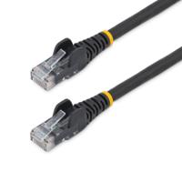 n6lpatch7mbk StarTech.com, 7m Cat6, Black RJ45 to Male RJ45 Male, U/UTP Unshielded, Terminated LSZH Sheath