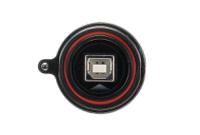 px0842b Bulgin Straight, Panel Mount, Socket Type B 2.0 IP68, IP69K USB Connector
