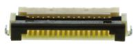 fh12-8s-1sh198 Hirose, FH12 1mm Pitch 8 Way Right Angle Female FPC Connector, ZIF Bottom Contact