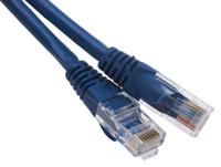 557-064 RS PRO, 1m Cat5e, Blue RJ45 to Male RJ45 Male, U/UTP Unshielded, Terminated LSZH Sheath