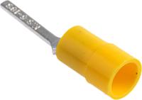 613-9801 RS PRO Insulated Crimp Blade Terminal 18mm Blade Length, 4mm² to 6mm², 12AWG to 10AWG, Yellow