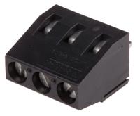 1985917 Phoenix Contact MKDS 1.5/ 3-5.08 HT BK Series PCB Terminal Block, 5.08mm Pitch, Through Hole Mount, Solder Termination