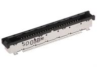 fx15sc-51s-05sv Hirose FX15 Series Straight Surface Mount PCB Socket, 51-Contact, 1-Row, 0.5mm Pitch, Solder Termination