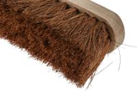 903-3478 Cottam Broom, Brown With Natural Coco Bristles for Indoor and Outdoor Areas
