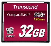 ts32gcf800 Transcend CompactFlash 32 GB MLC Compact Flash Card