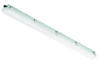 210-5495 RS PRO 40W LED Batten Light, 240 V Batten Damp Proof Light, 1 Lamp, Anti-corrosive, 1.2 m Long, IP65