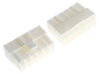 vlp-12v JST, VL Male Connector Housing, 6.2mm Pitch, 12 Way, 2 Row