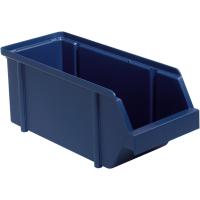 136662 Raaco PP Storage Bin x 125mm x 126mm, Blue