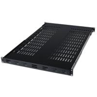adjshelf StarTech.com Black Shelf, 2U, 80kg Load, 44.5mm x 700mm
