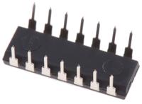 cd74hct14e Texas Instruments CD74HCT14E Hex Schmitt Trigger Inverter, 14-Pin PDIP