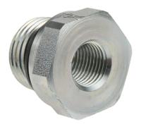ri12edx14cf Parker Straight Port to Port Male BSPP to Female BSPP, RI1/2EDX1/4CF