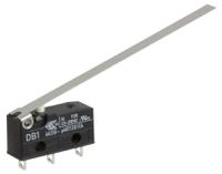 db1c-a1ld ZF Long Hinge Lever Micro Switch, Solder Terminal, 6 A @ 250 V ac, SPDT